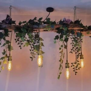 גוף תאורה עץ זית