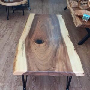 שולחן סלון מעץ מונקי פוד