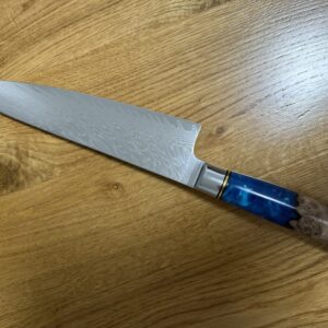 סכין מעץ ואפוקסי למטבח